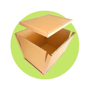 Cargo box - sustainable cardboard box