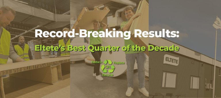 Eltete TPM Achieves Best Q1 Results of the Decade with sustainable transport packaging materials