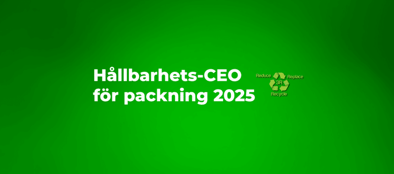 Eltetes VD hedrad som Årets Hållbara Förpackningsledare 2025